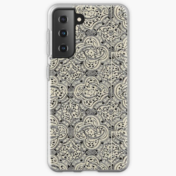 Vintage Tile Pattern Samsung Galaxy Soft Case