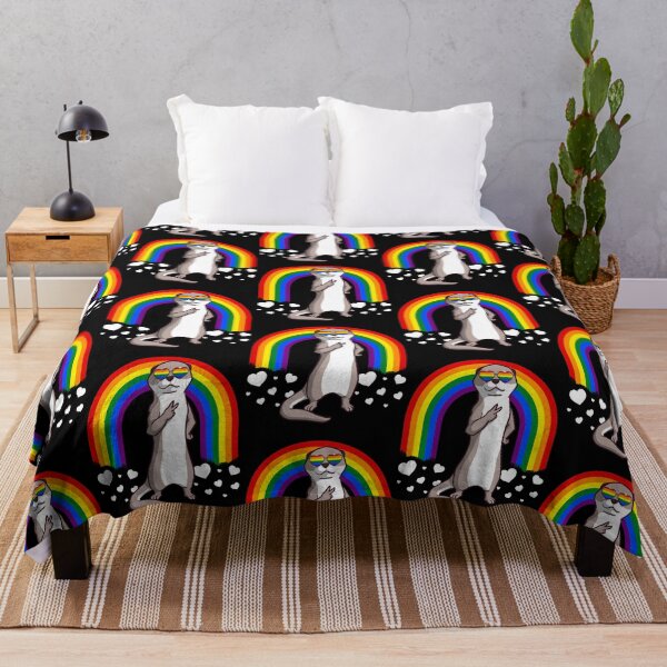 Item preview, Gay Pride Otter LGBT Rainbow designed and sold by fatamyfan1.