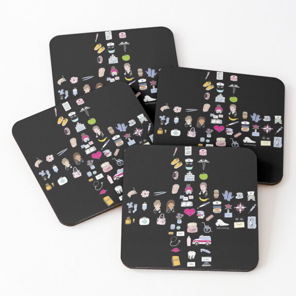 Item preview, Nurse Icons Medical Cross designed and sold by okpinsPets.