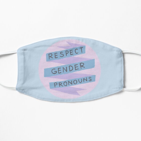 Respect Gender Pronouns Mask