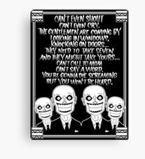 Hush Canvas Print