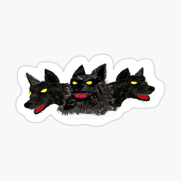Cerberus de l'enfer lim.ed. Sticker