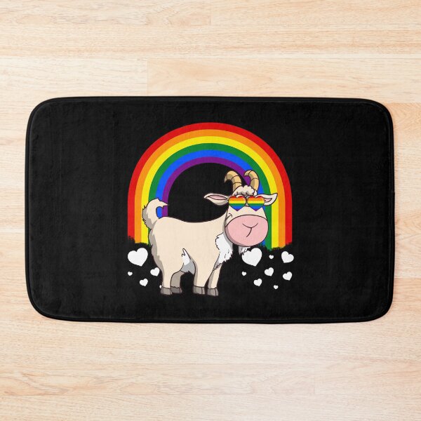 Item preview, Gay Pride Goat LGBTQ Rainbow designed and sold by fatamyfan1.