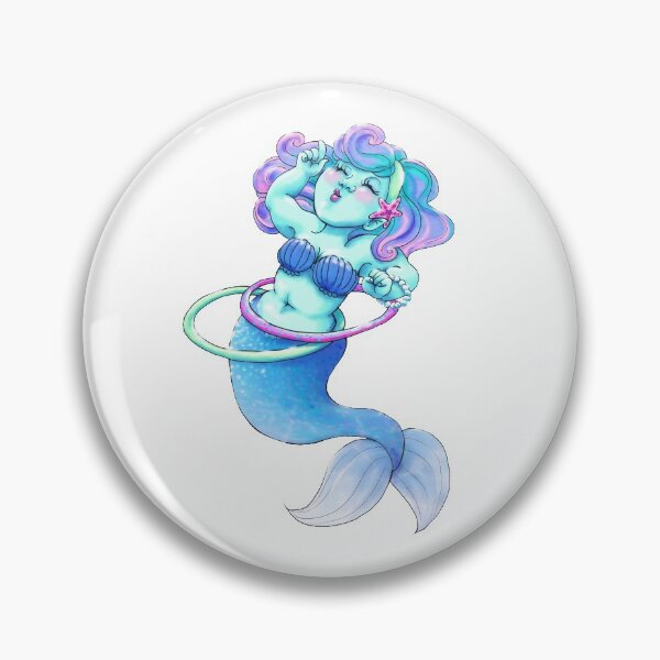 Item preview, Chubby dancing mermaid designed and sold by Annelie Weißmann.