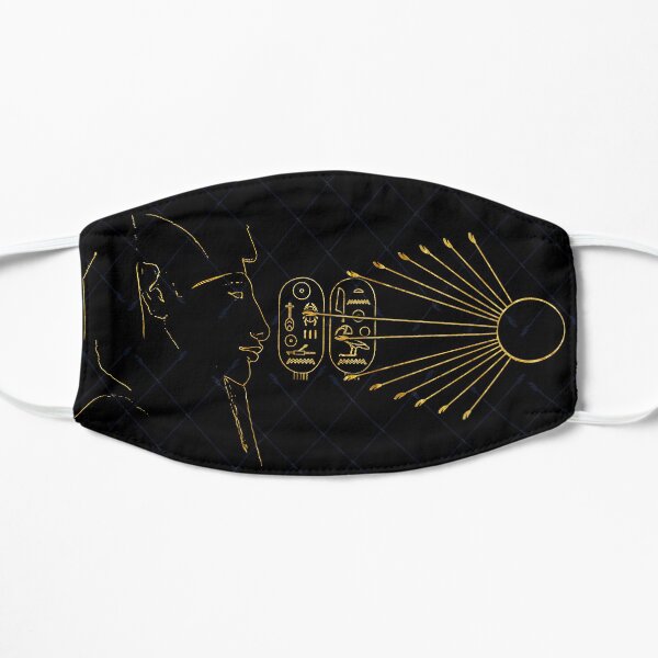 Akhenaten In Gold Mask Mask