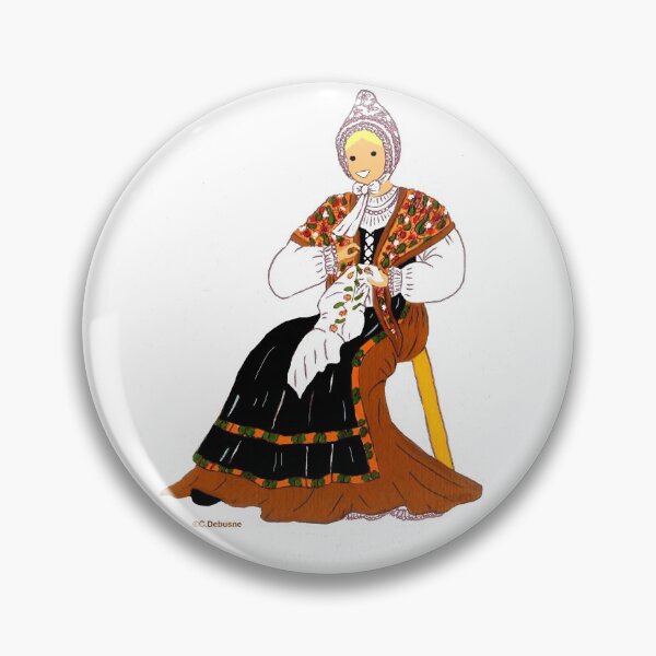 Item preview, SAUGEAIS Costume, Franche-Comté, France designed and sold by Catherine Debusne.