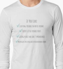 Perfect One Direction Long Sleeve T-Shirt