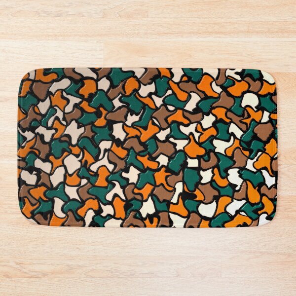 Item preview, Autumn Tones Wobbly Mosaic Tiles designed and sold by MarkUK97.