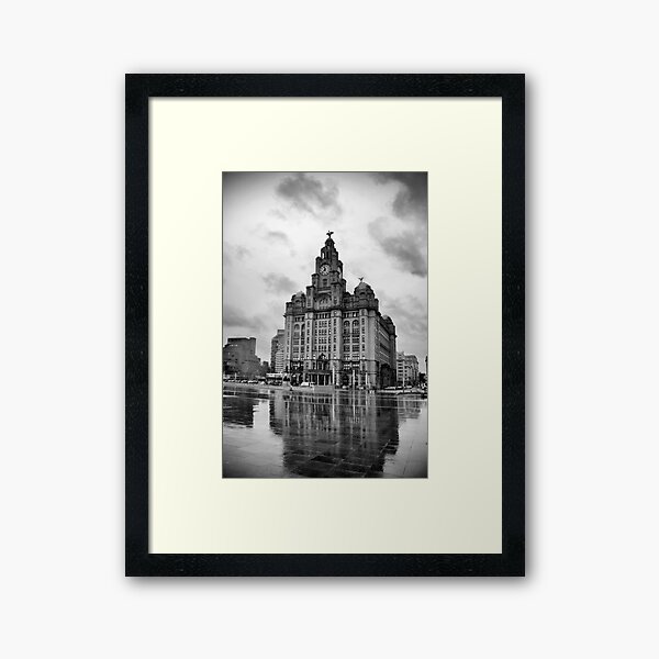 Liver Building Framed Art Print