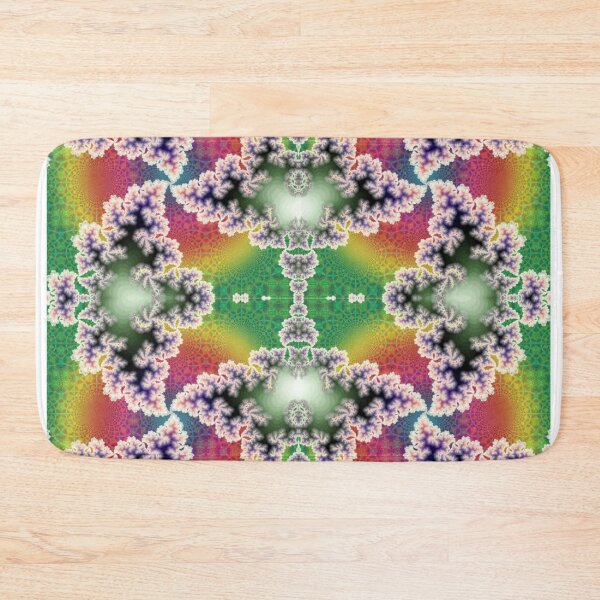 Eeds Isle Print Bath Mat