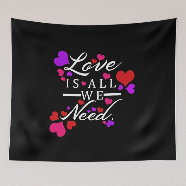 Item preview, All We Need is Love designed and sold by Yesido.