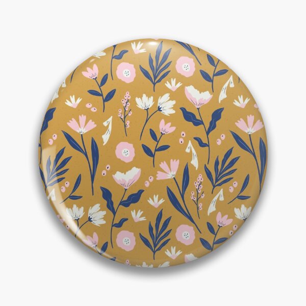 Item preview, Mustard Floral designed and sold by Charlyclements.