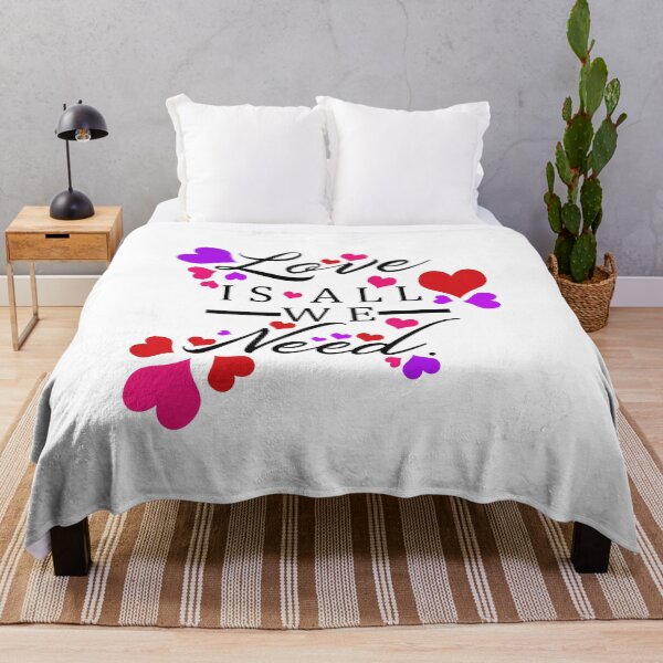 Item preview, Love is all we Need- white designed and sold by Yesido.