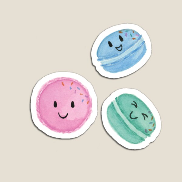 Happy Macarons Magnet
