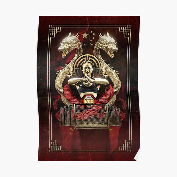 Weili Zhang: UFC Champion: Chinese MMA Poster