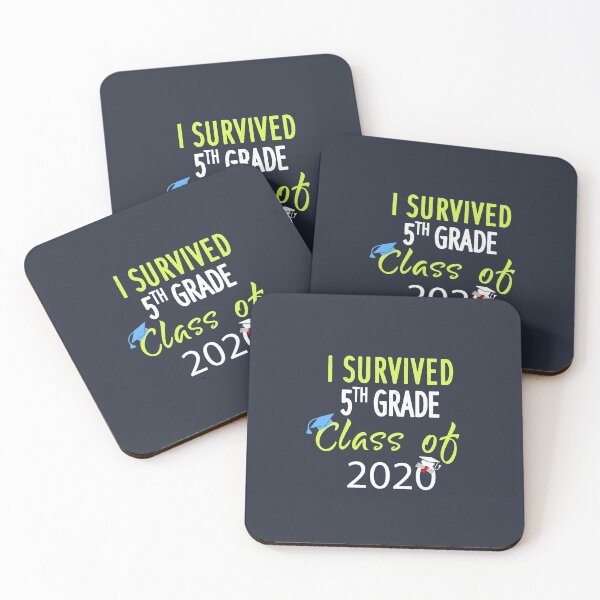 Item preview, I Survived 5th Grade Class of 2020  designed and sold by aminosile.