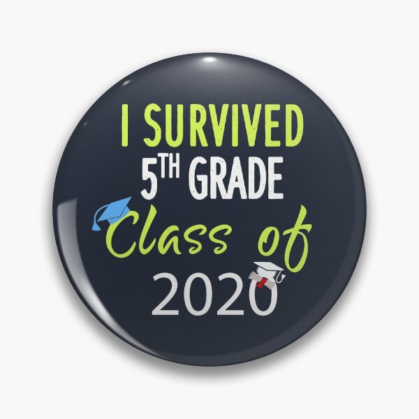 Item preview, I Survived 5th Grade Class of 2020  designed and sold by aminosile.