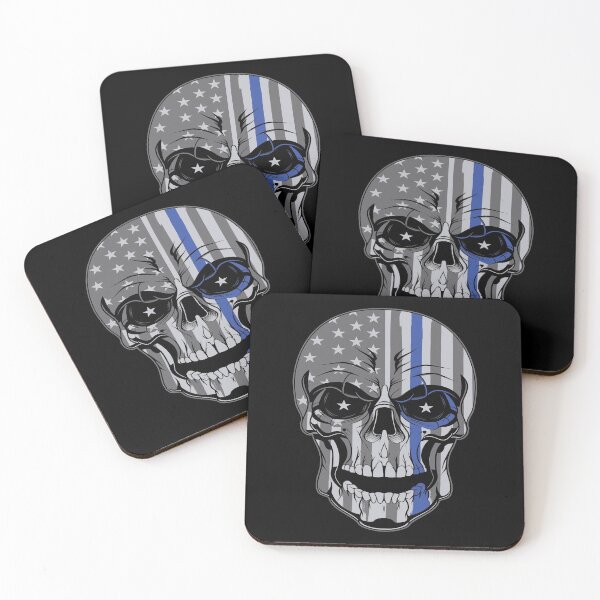 Item preview, Thin blue line back the blue designed and sold by J AND J  PRINTS.