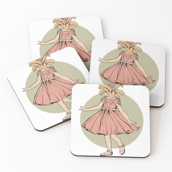 Item preview, Flower head girl designed and sold by lilypineapple.