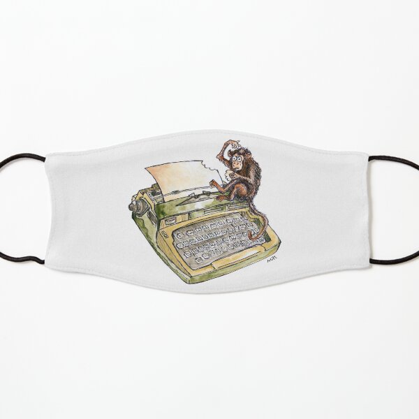 Typewriter Monkey Kids Mask