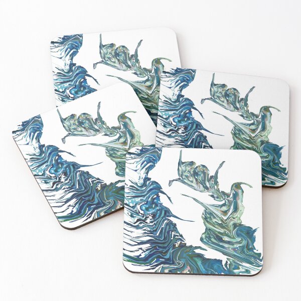 Item preview, Dancing Ribbons - Fluid Art designed and sold by perryartdesign.