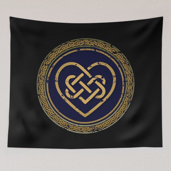 Item preview, CELTIC HEART CIRCLE designed and sold by Madjack Tees Kiwi SuperStore.