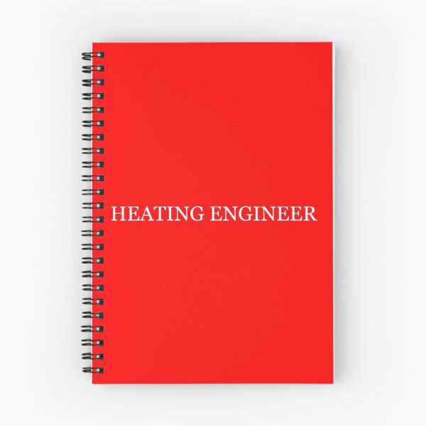 Item preview, HEATING ENGINEER RED/WHITE UNIQUE DESIGNS.  designed and sold by booie2020.