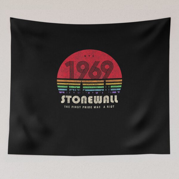 Item preview, Stonewall 1969 The First Pride Was A Riot LGBT 50th Anniversary designed and sold by AlexaUSA.