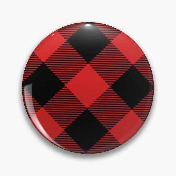 Artikelvorschau, Schwarz Rot Gingham Check Buffalo Plaid Kariert entworfen und verkauft von MagicBoutique.