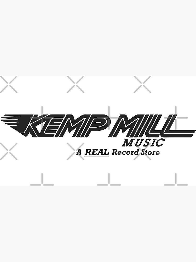 Kemp Mill Records (black) Canvas Print for Sale by caitejay