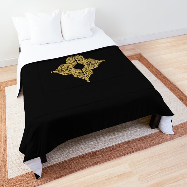 Thai art Golden Comforter