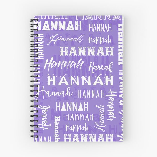 Item preview, Personalized Name Hannah designed and sold by cibendel.