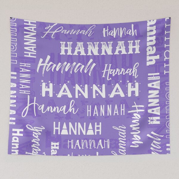 Item preview, Personalized Name Hannah designed and sold by cibendel.