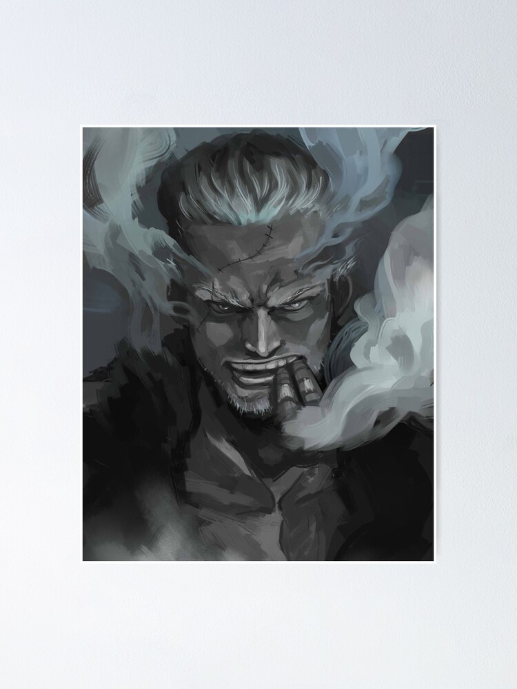 One Piece Smoker Shirt Poster By Yorty03 Redbubble