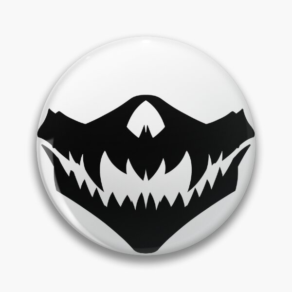 Item preview, Demon Skull Mask 2 Black version designed and sold by NiallByrne.