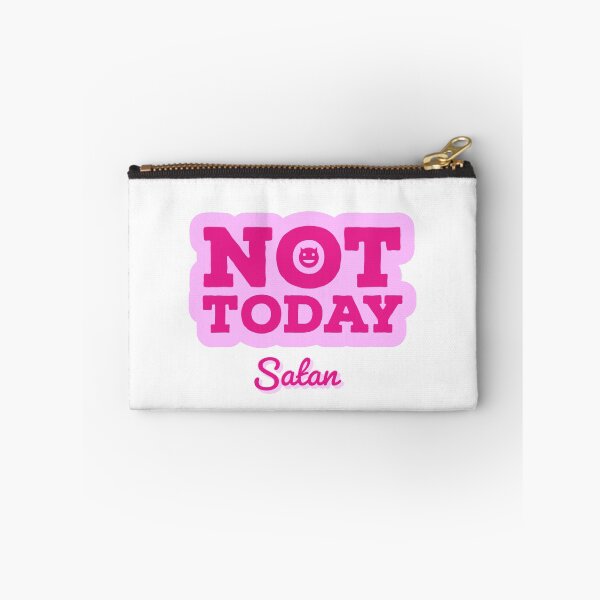 Item preview, NOT TODAY SATAN - MINIMALIST DESIGN - COVID  designed and sold by Tropical Blood.