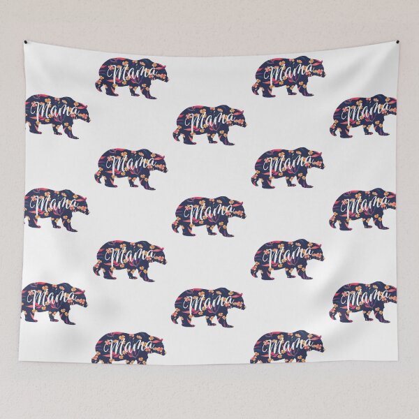 Item preview, I Love My Mom, Best Mom, Mother T shirt, Floral Mama Bear T-Shirt designed and sold by belmahdy.