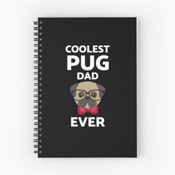 Item preview, Coolest  Pug Dad Ever Cute Dog gift designed and sold by brookes88.