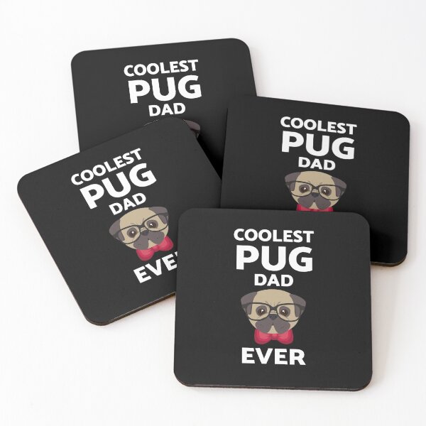 Item preview, Coolest  Pug Dad Ever Cute Dog gift designed and sold by brookes88.