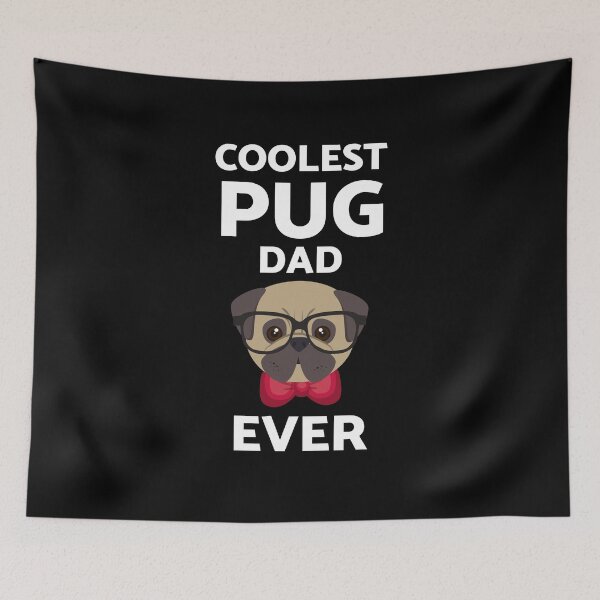 Item preview, Coolest  Pug Dad Ever Cute Dog gift designed and sold by brookes88.