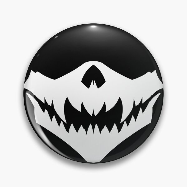 Item preview, Demon Skull Mask 3 White Version designed and sold by NiallByrne.