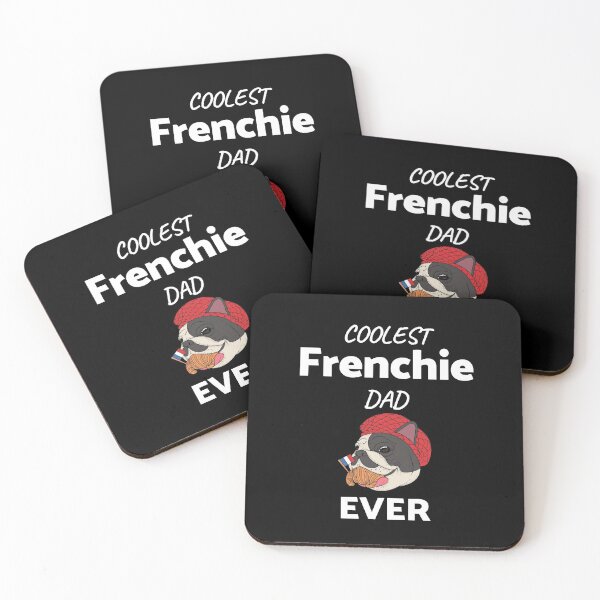 Item preview, Coolest Frenchie Dad Ever Cute Dog Gift designed and sold by brookes88.