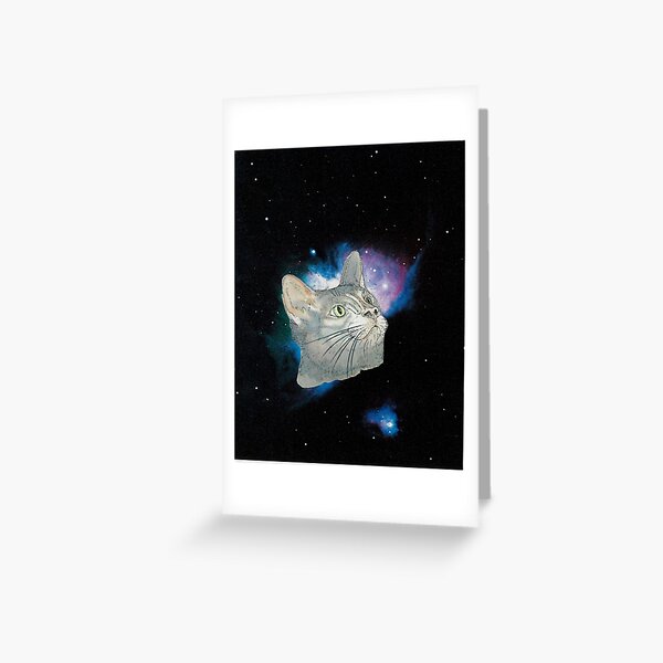 Gato Espacial Carte de vœux