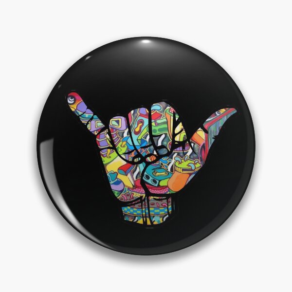Item preview, Aloha / Shaka Hand Hawaiian Surfing  designed and sold by Inspired Images.