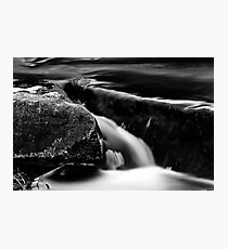 Splitting two rocks Photographic Print