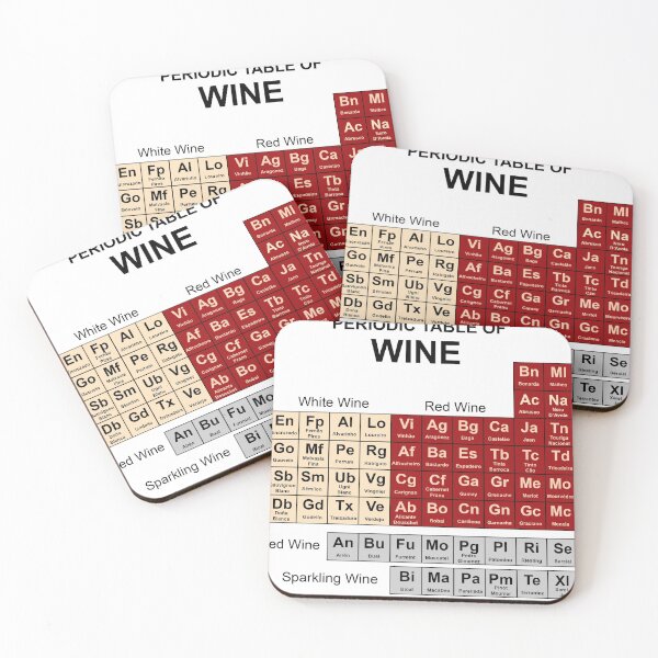 Item preview, Wine Periodic Table designed and sold by printadorable.