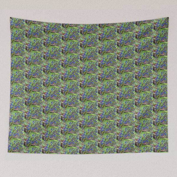 Item preview, Beautiful Blue Berries - Dianella Tasmanica Blue Flax Lily designed and sold by GoNatureDesigns.