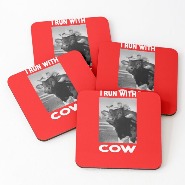 Item preview, run with cow shirt tshirt tees designed and sold by mashaallah1993.