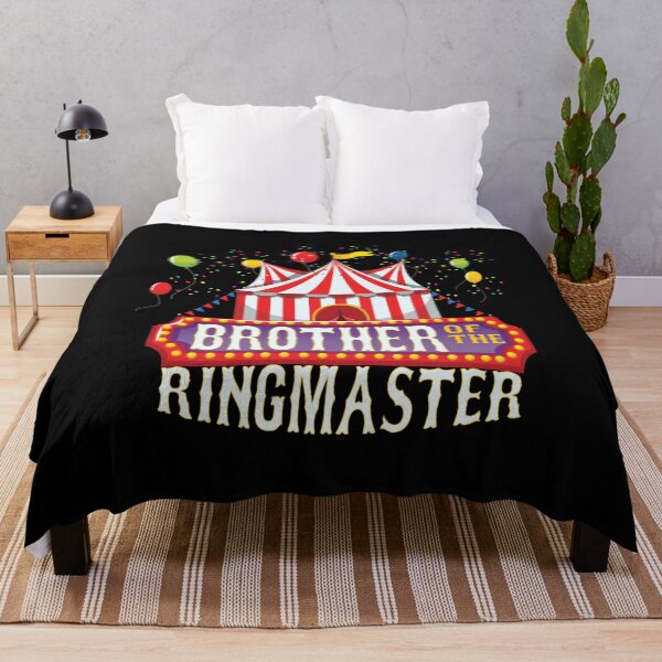 Item preview, Brother Of The Birthday Ringmaster Kids Circus Party B-day design designed and sold by Grabitees.