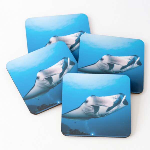 Item preview, Lovely manta ray enjoying swimming designed and sold by tank200bar.